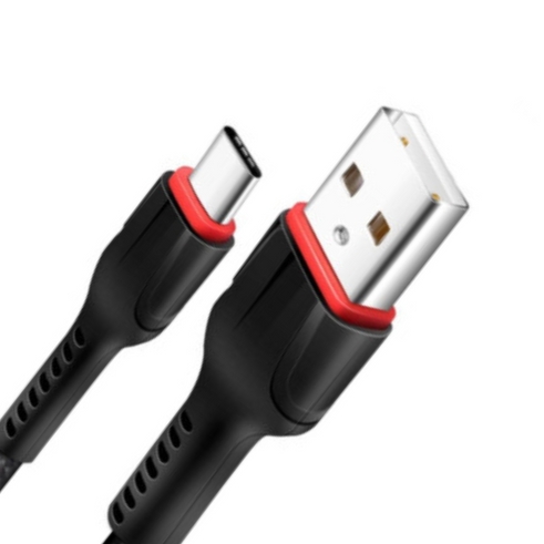 Cabo Tipo C Preto Nylon - 2.png