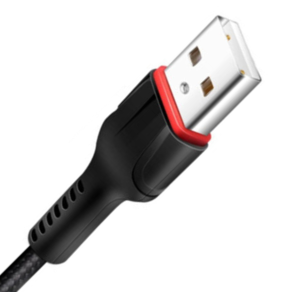 Cabo Tipo C Preto Nylon - 4.png